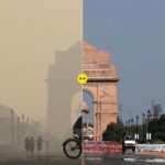 Delhi's air quality has seen a slight improvement despite...